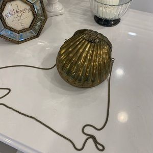 Metal vintage disco purse